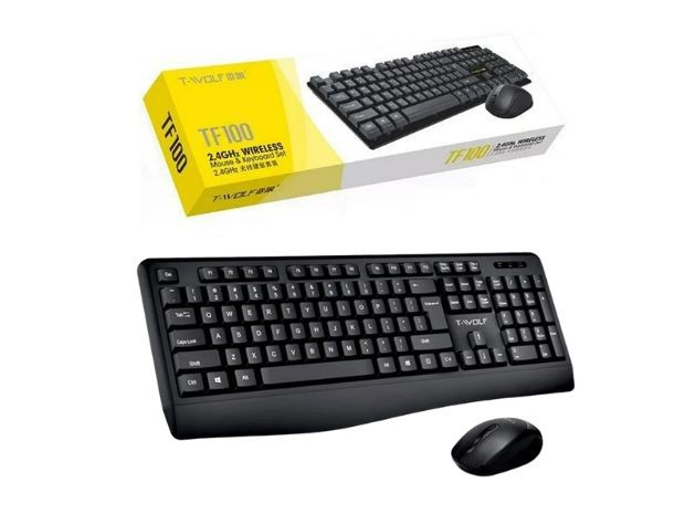 &u+ KIT TECLADO + MOUSE GAMER TWOLF T100